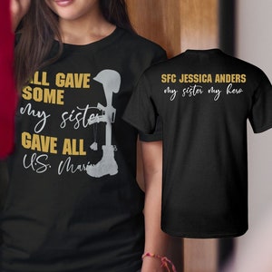 All Gave Some, Some Gave All Shirt | personalized Gold Star family shirts, custom military memorial shirt