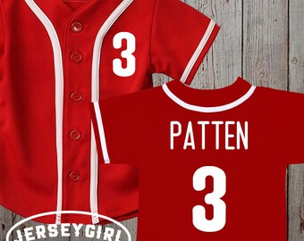 custom toddler baseball jersey