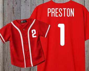 custom toddler baseball jersey