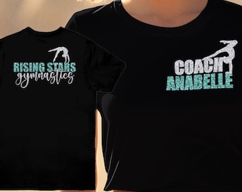 Custom Gymnastics Coach Shirt