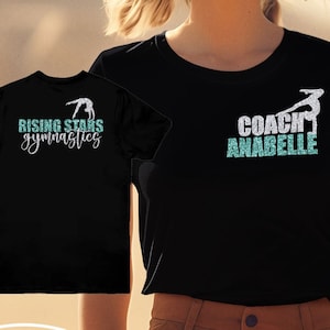 Custom Gymnastics Coach Shirt