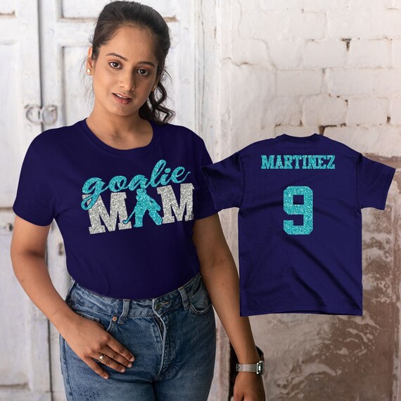 Field Hockey Goalie Mom Shirt Personalized Field Hockey Mom Etsy