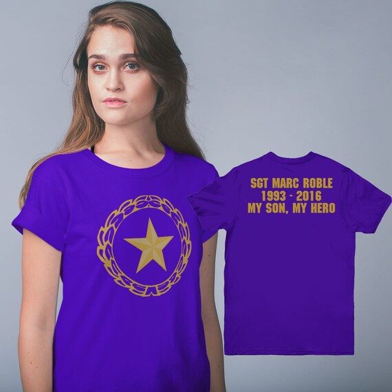 Personalized Gold Star Family Shirts Gold Star Family Emblem T
