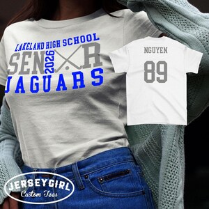 Personalized Field Hockey Senior Night Shirt