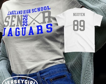 Personalized Field Hockey Senior Night Shirt