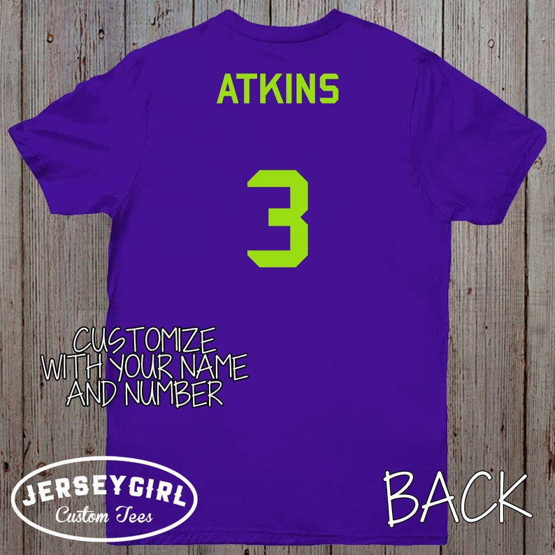 Personalized Soccer Shirt With Name & Number Custom Youth Etsy