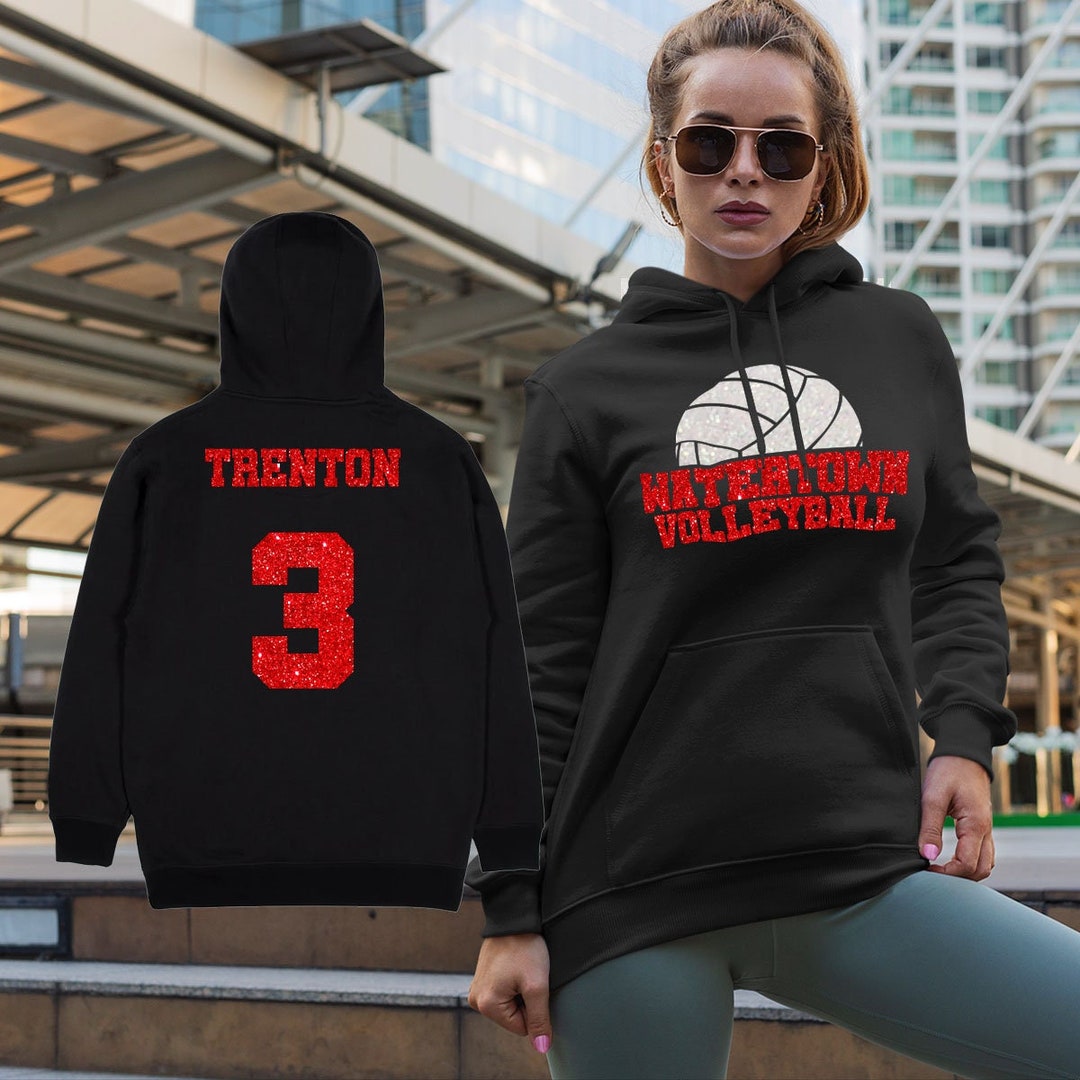 Volleyball hoodie designs hotsell