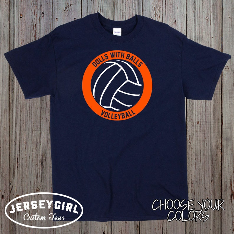 Custom Volleyball Team Shirts Volleyball Tshirt With Name & Etsy