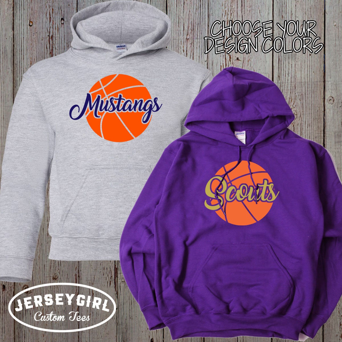 Custom Basketball Hoodie with Name & Number Customized Etsy