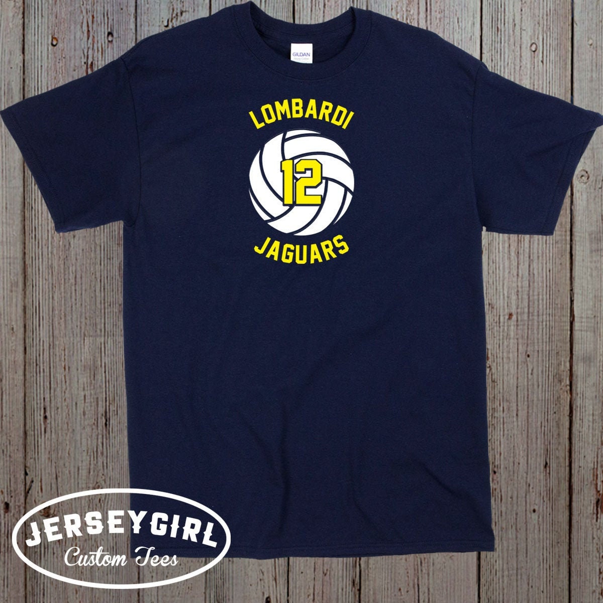 Custom Volleyball Team Shirts with Name & Number Personalized Etsy