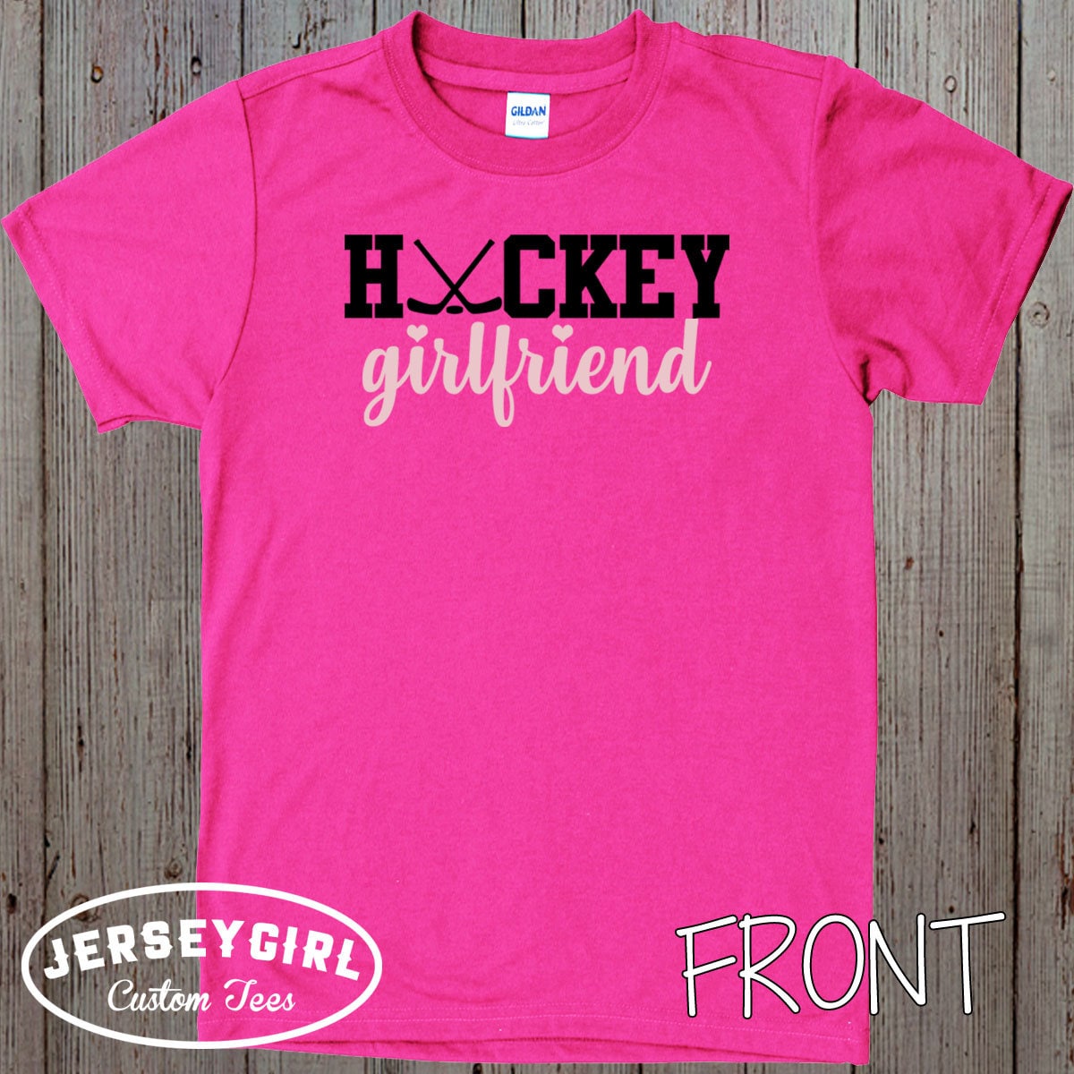 TeeGames Never Underestimate A Girl with A Hockey Stick Shirt, Hockey Life Tee, Hockey Player Gift, Hockey Shirt, Hockey Lover Shirt, AY231