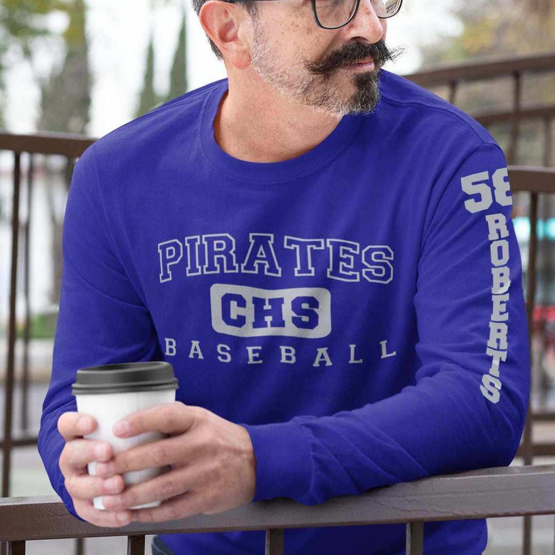 Custom Longsleeve Baseball Shirt With Name & Number on Etsy