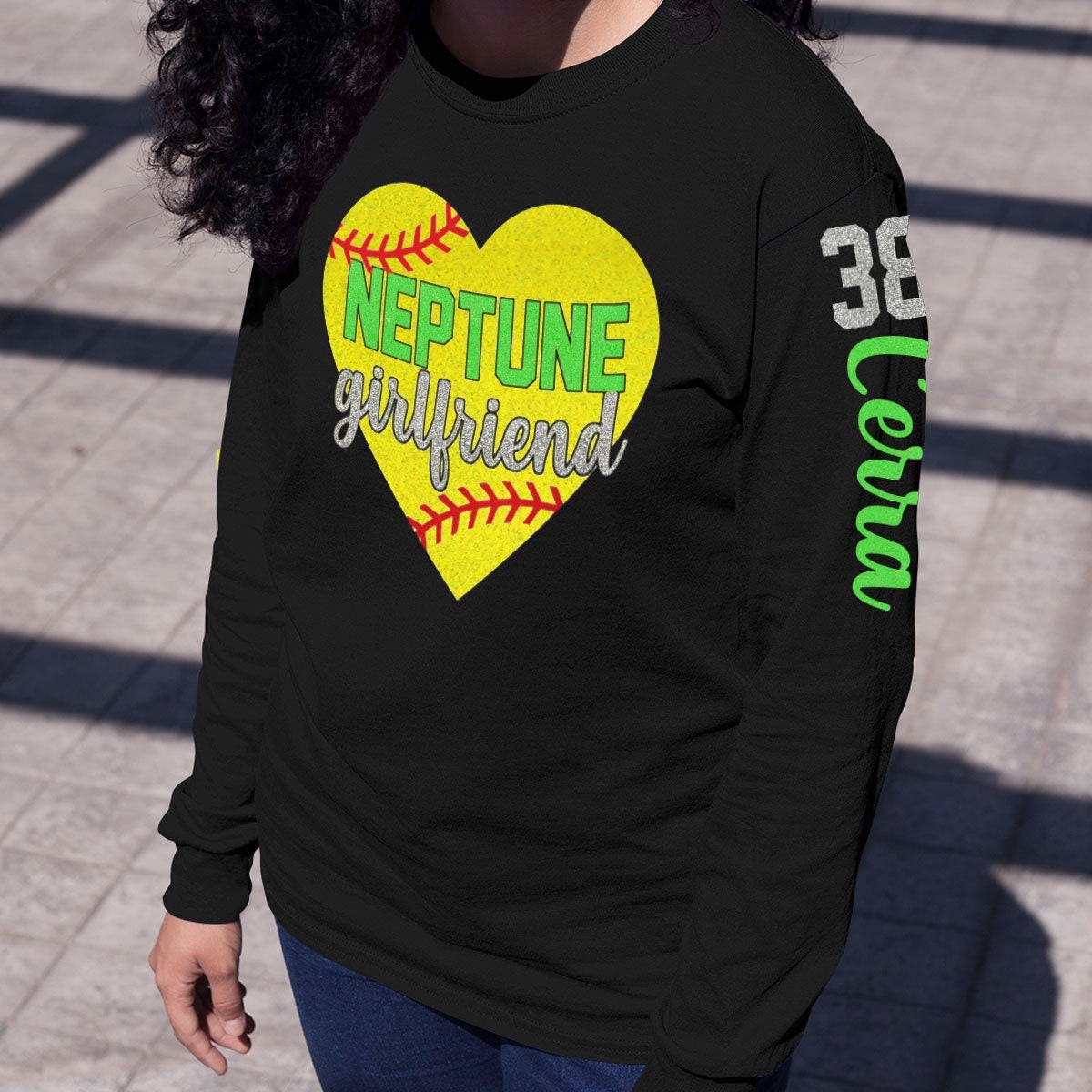 Custom Softball Girlfriend Shirt Etsy