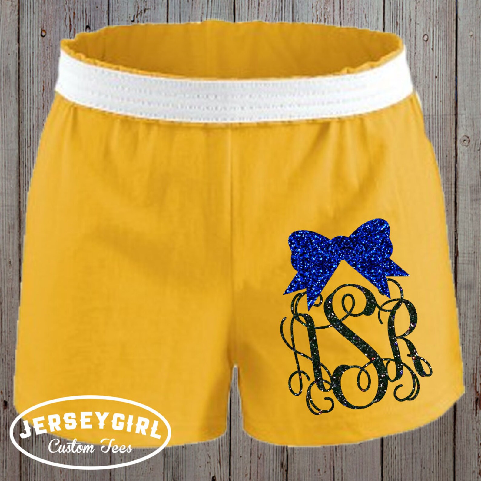 Girls/juniors Bling Personalized Cheer Shorts Custom Etsy
