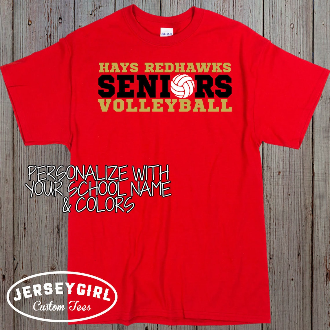 Custom Volleyball Senior Shirts With School Name Personalized Etsy
