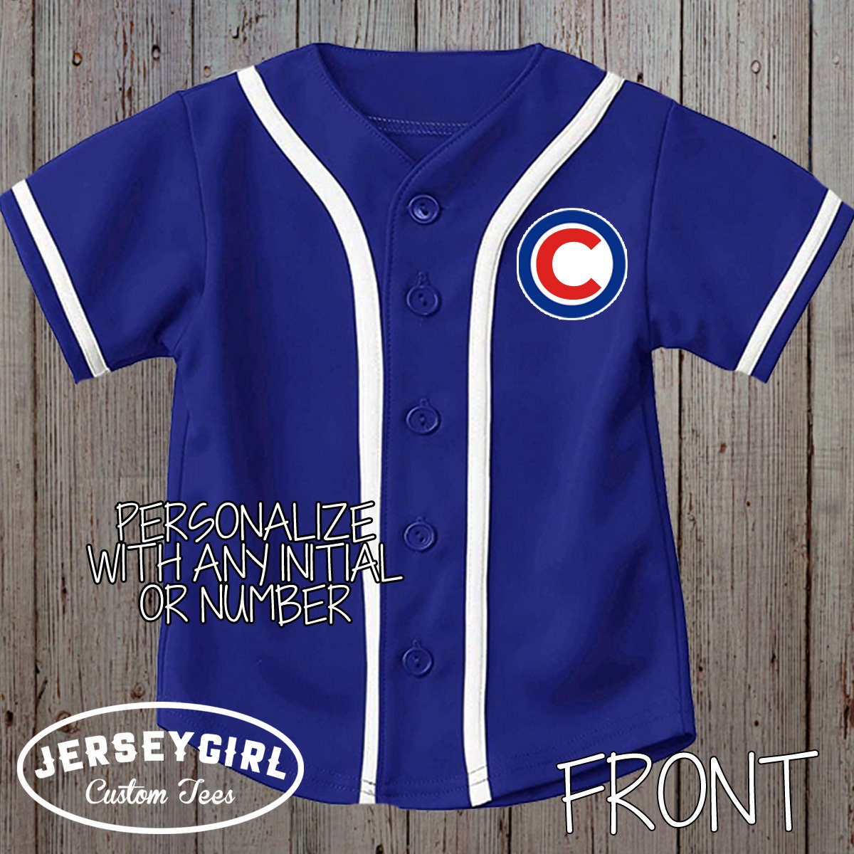 Custom Infant/toddler Baseball Jersey Baby Baseball Jersey Etsy