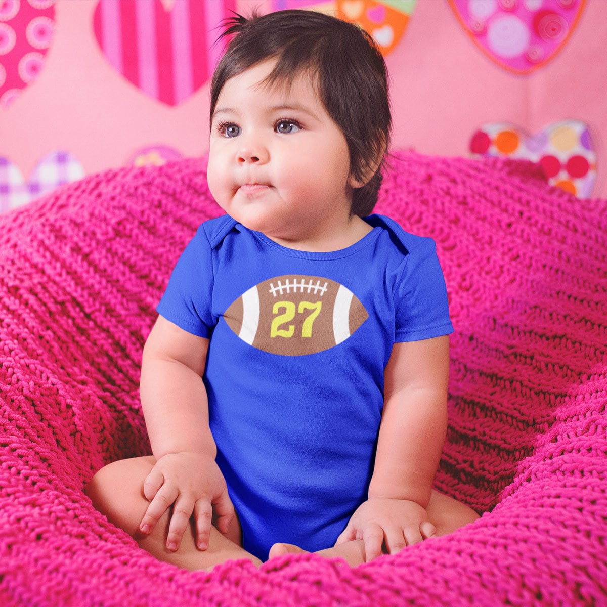 Personalized Little Brother Football Bodysuit/Toddler Shirts Etsy