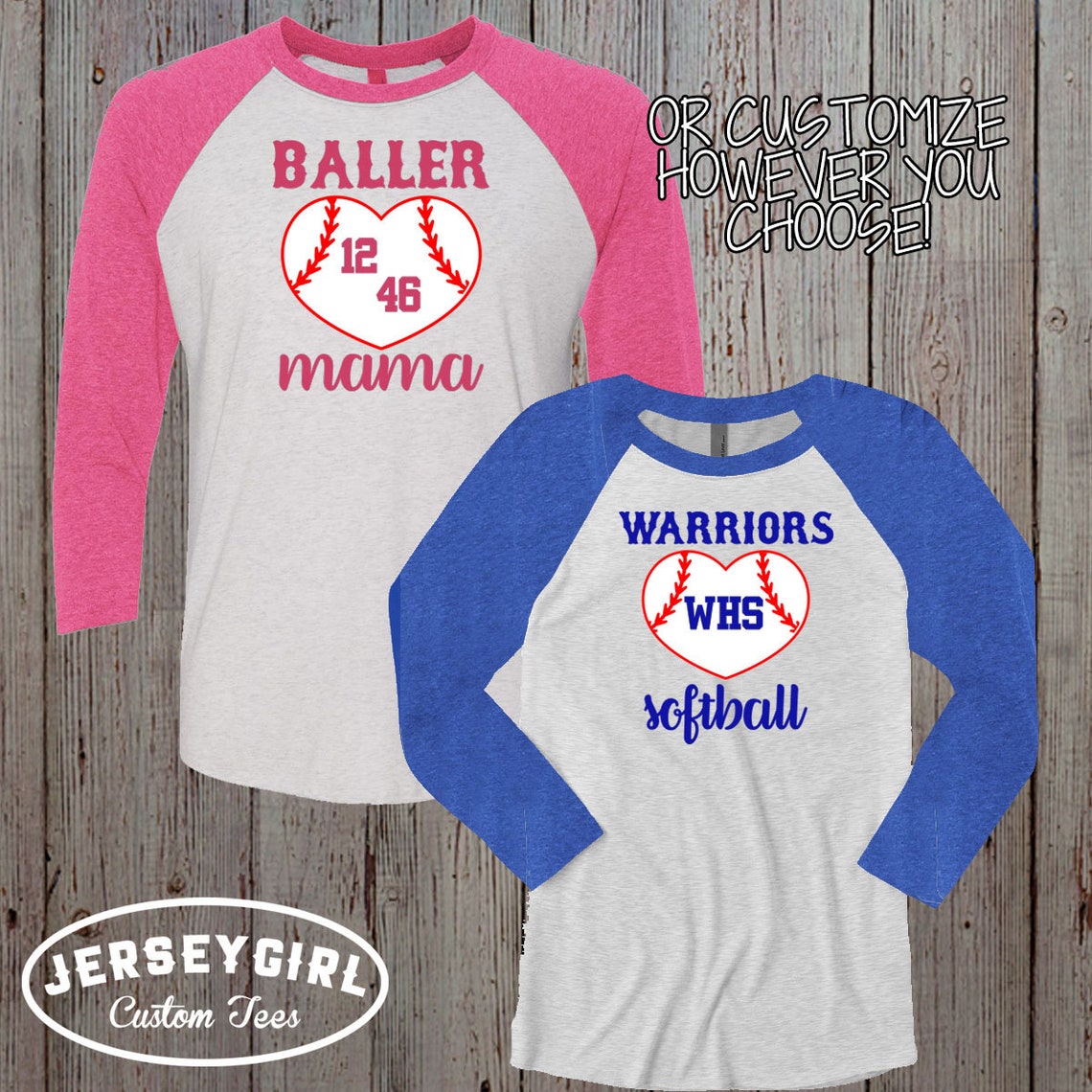 Baseball Girlfriend Shirt with Number Custom Baseball Wife Etsy