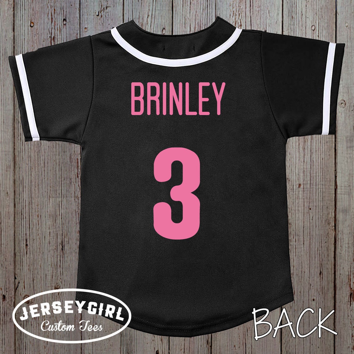 Custom Toddler Baseball Jersey w/Name Customized Infant Etsy