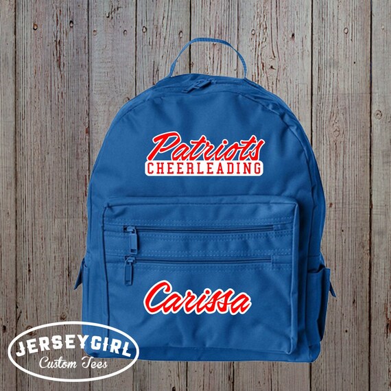 Custom Cheer Backpack with Name & Team Name Personalized Etsy