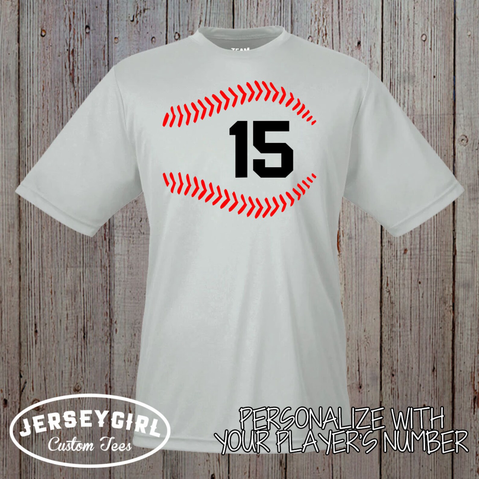 Baseball Laces Shirt With Number Custom Baseball Practice Etsy