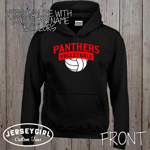 Volleyball top team sweatshirts