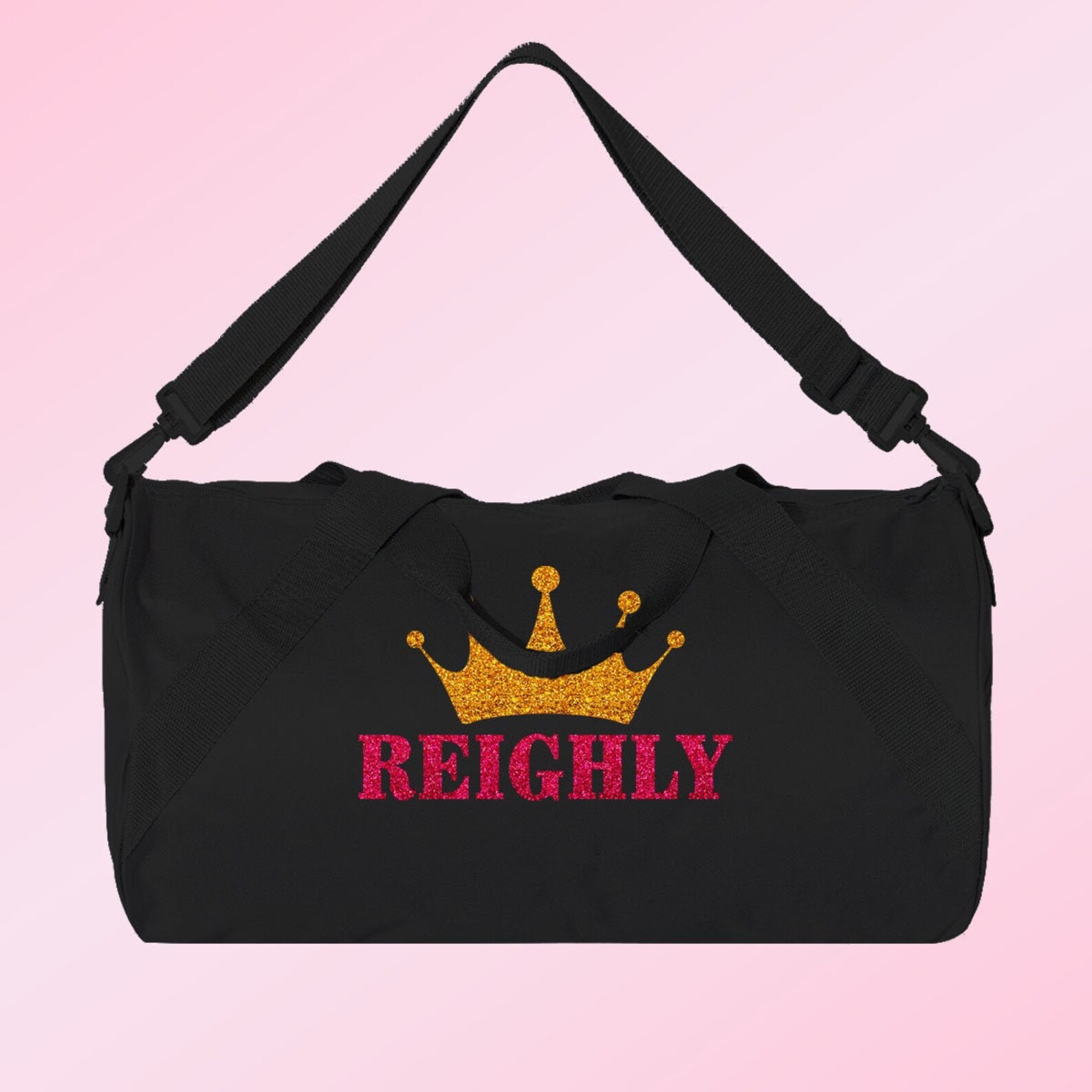 Pageant Duffel Bag With Name Personalized Bling Pageant Bags Etsy