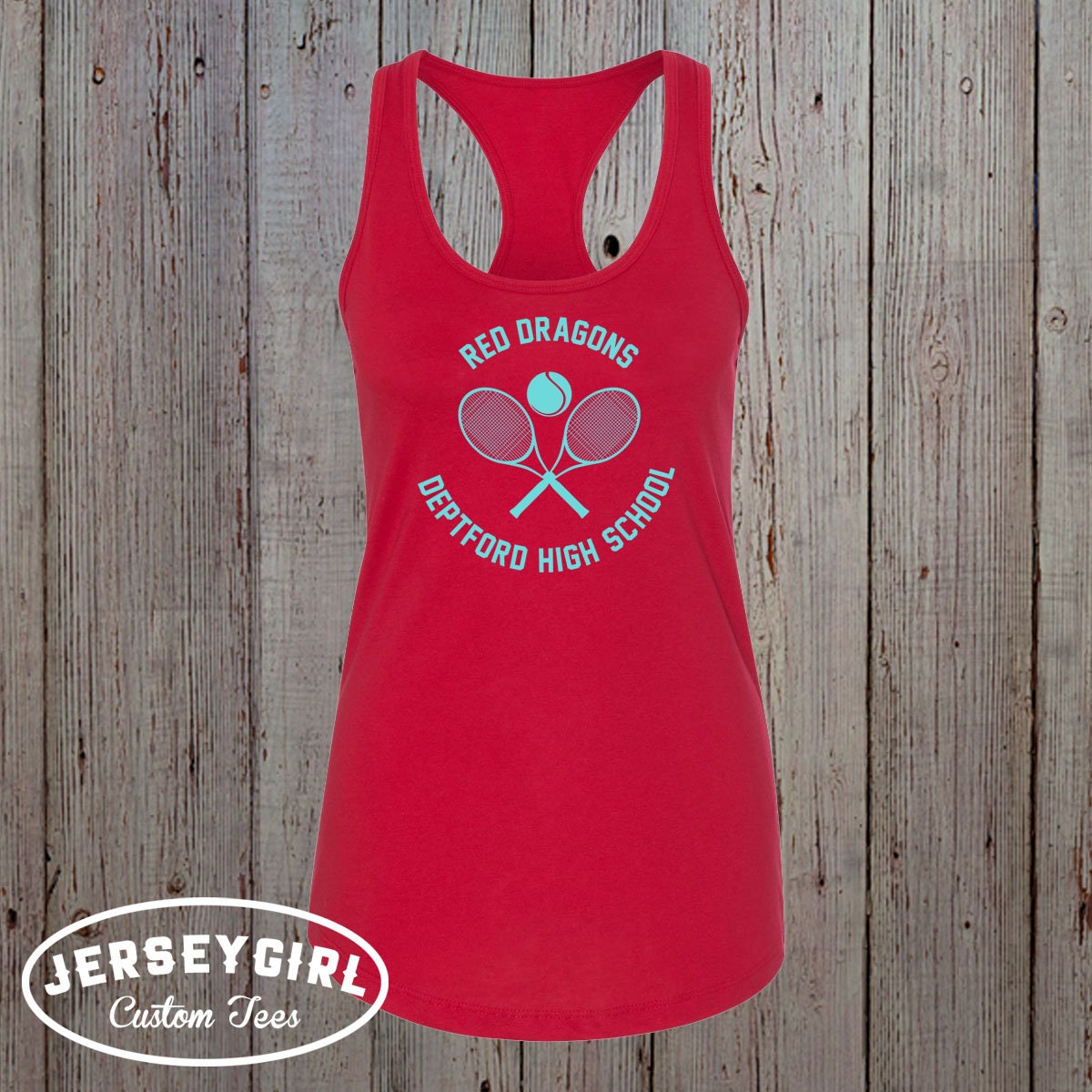 Custom Women's Tennis Tank Top Personalized Tennis Team Etsy UK