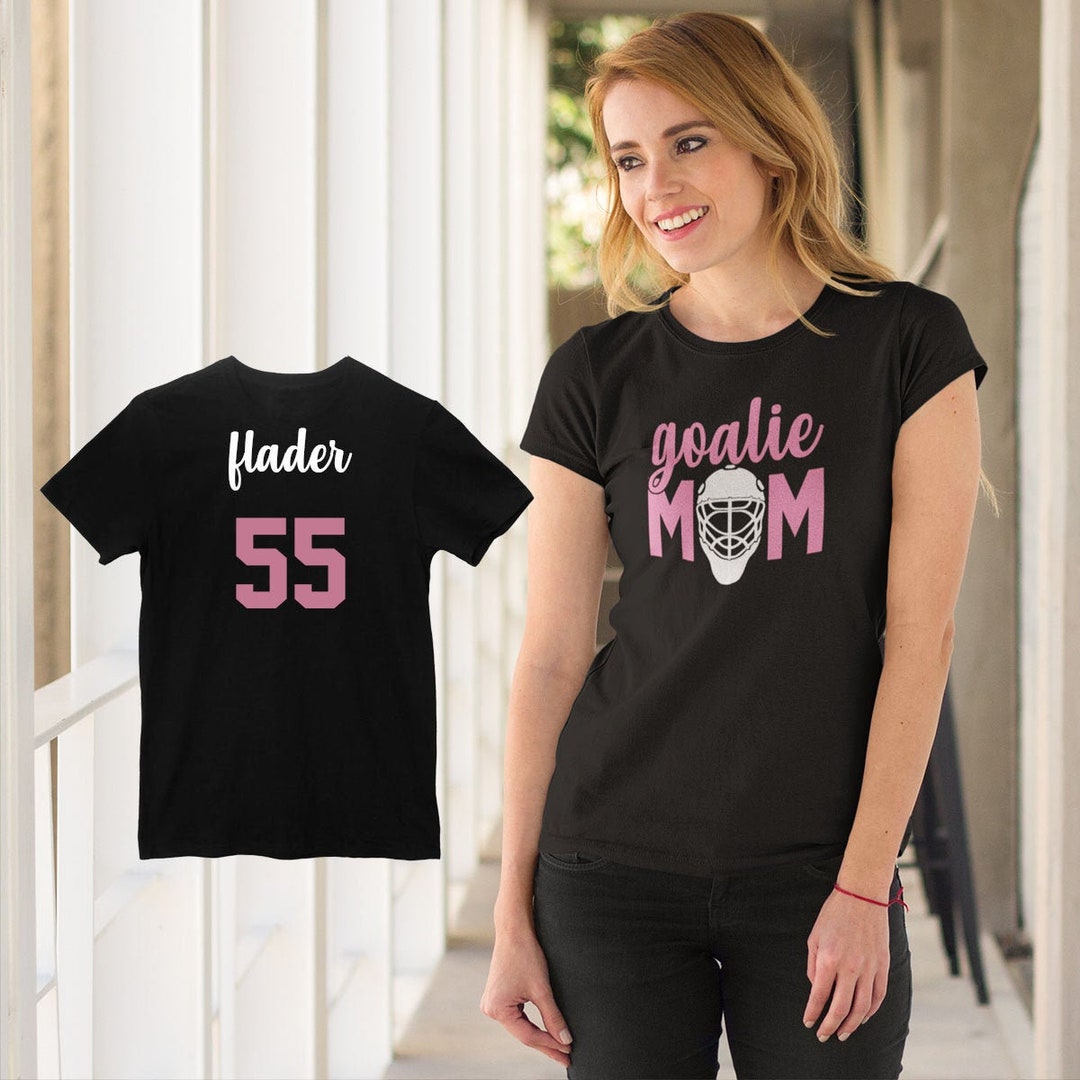 I'm Not Just Any Hockey Mom I Am The Goalie's Mom T-SHIRT - Funny Goalie  Mom Shirt