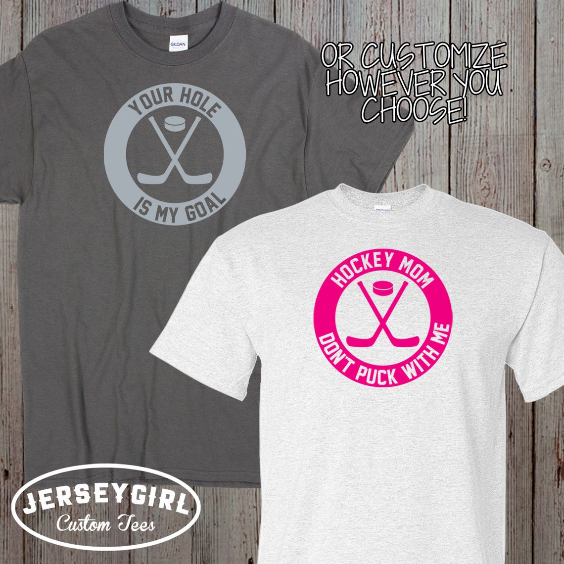 Hockey Team Shirt Custom Hockey Team Tshirt With Name & Etsy UK