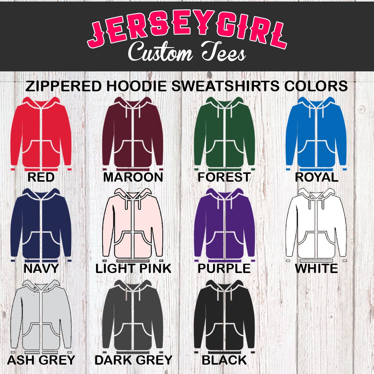 Cheer Zip Up Hoodie | Custom Cheer Team Hoodie | Cheer Mom