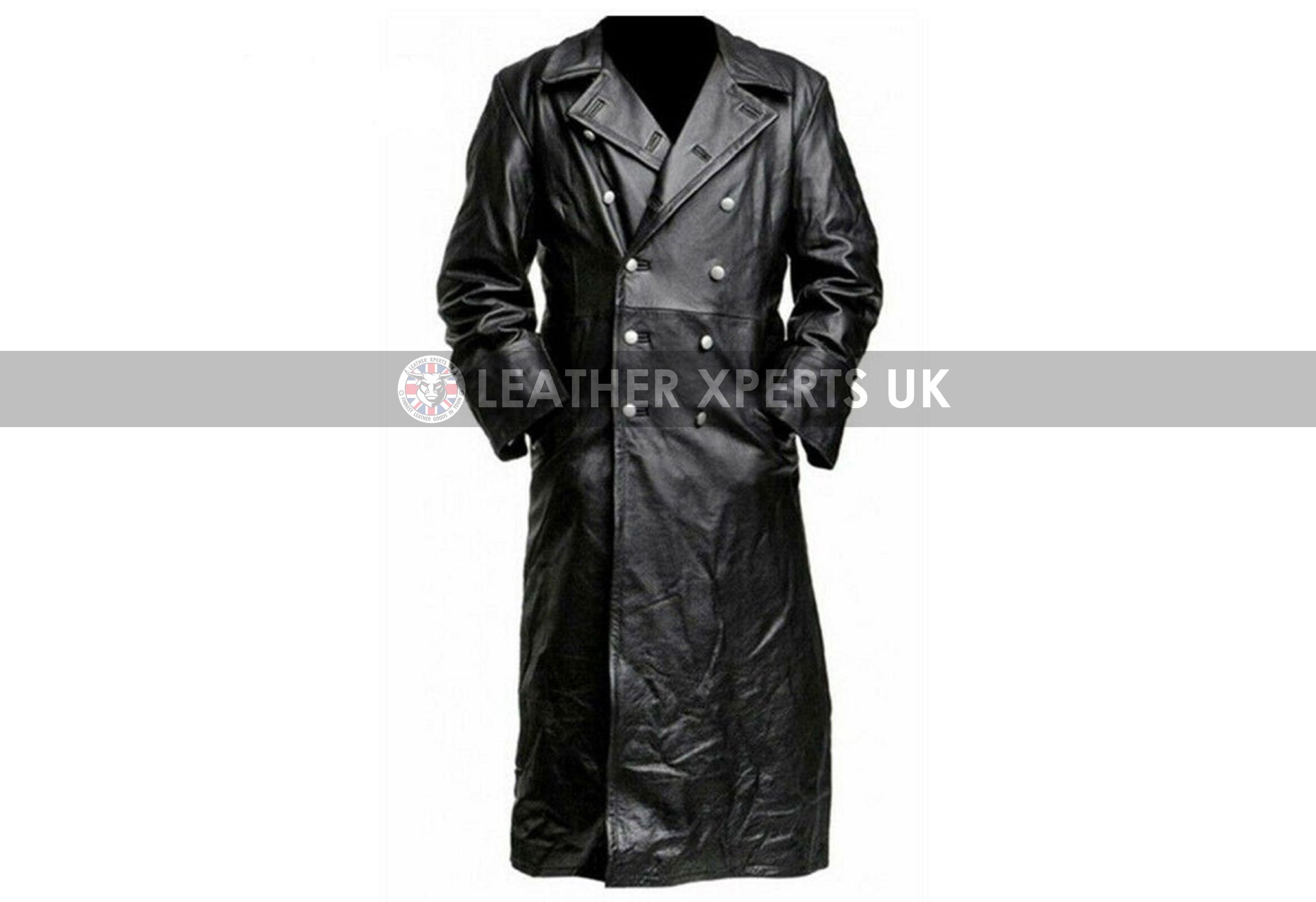 Mens Full Length Faux Leather Gothic Coat Handmade Steampunk - Etsy UK