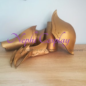 The Arcana Pattern Lucio Gantelet / Patron armure Lucio