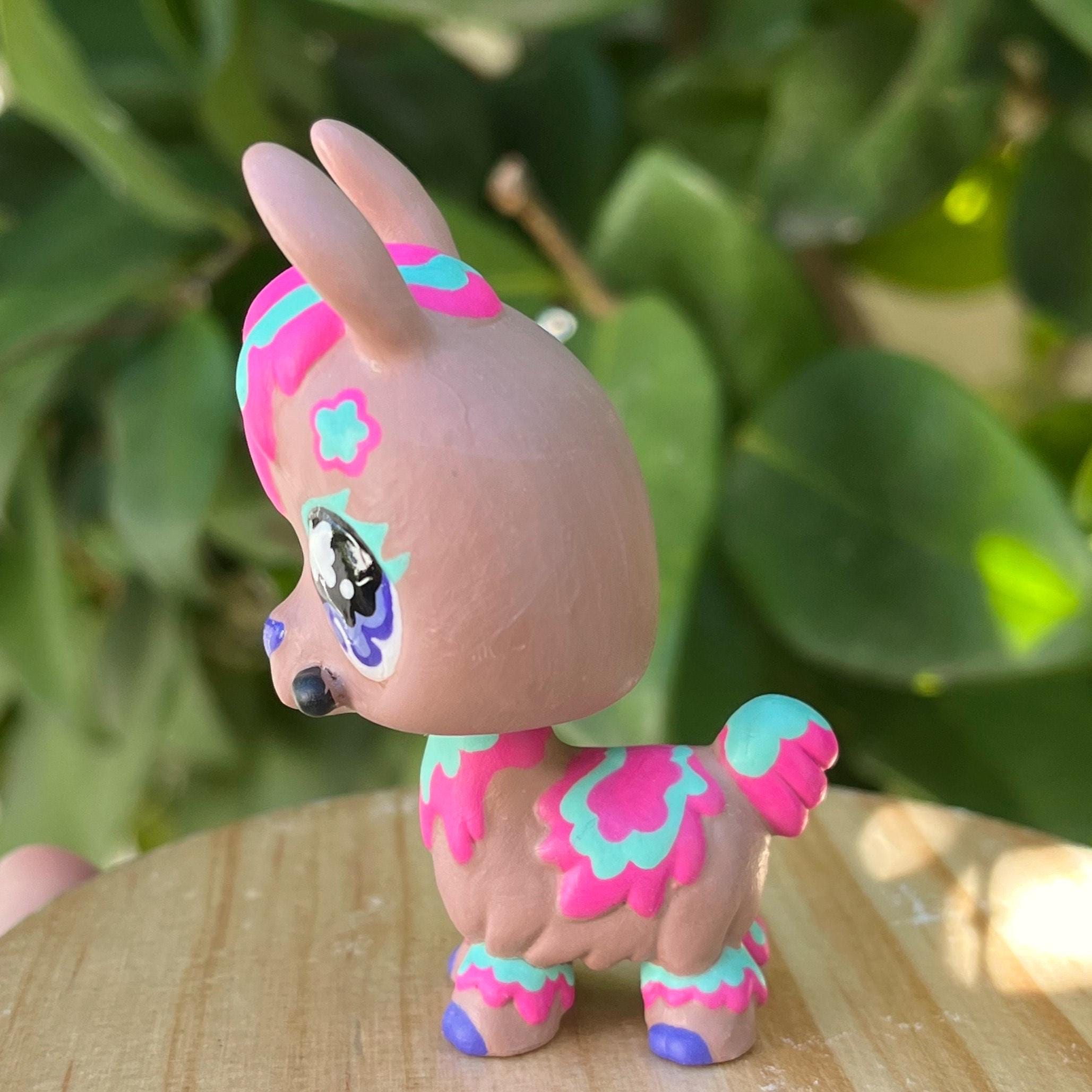 Littlest Pet Shop (LPS) Custom: Artistic Alpaca (repaint) (sculpture ...