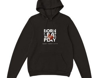 Football lover NYC, Hoodies for men, nice hoodies for women, nice gift apparel, Premium Unisex Pullover Hoodie