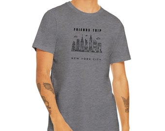 Friends Trip NYC T-Shirt: Urban Street Art Fashion Tee