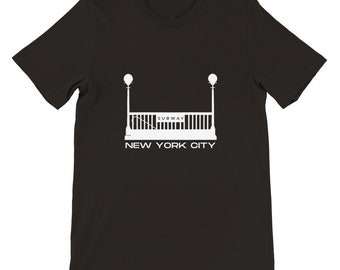 Maglietta della metropolitana di New York: maglietta alla moda con arte di strada urbana