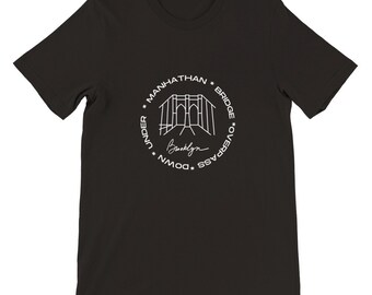 DUMBO Brooklyn Bridge T-shirt: NYC Souvenir Fashion Tee