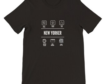 Maglietta New Yorker: souvenir di New York, moda urban street art