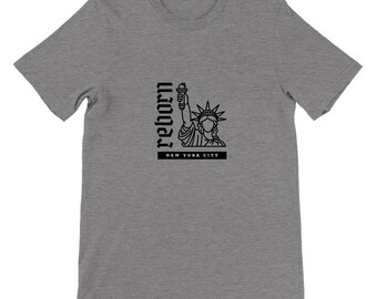 NYC Reborn T-Shirt, Statue of Liberty Graphic Tee, Street Art Fashion