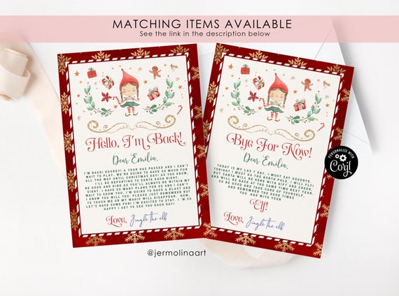 Lettera Di Babbo Natale Da Riempire - Italia - Foto 5