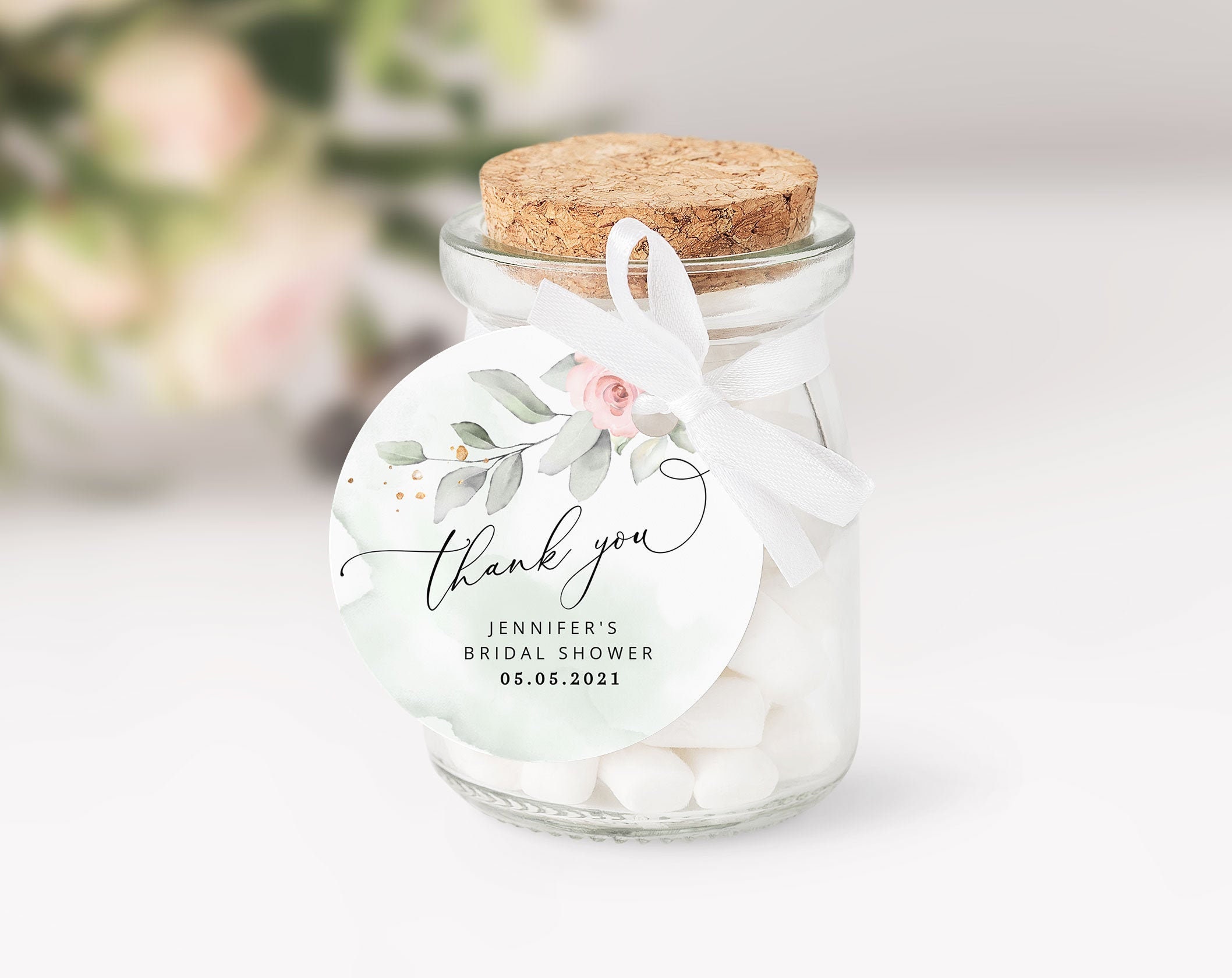 Bridal Shower Label Templates