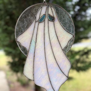 Ghost and Moon Suncatcher