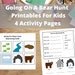 Going on A Bear Hunt Printables for Kids, Sequencing Cards, Story Board ...