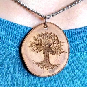 Living tree necklace best sale