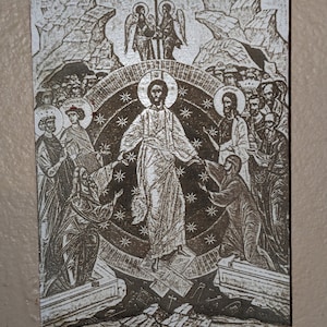Pascha Engraved Icon