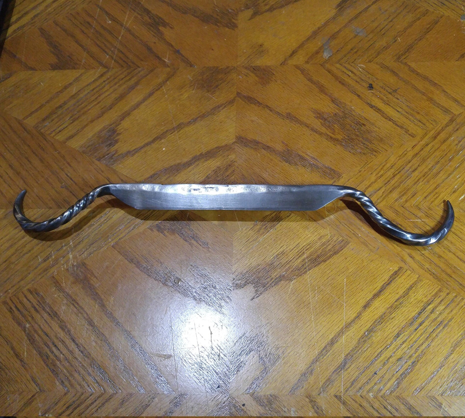 Hand 6 Draw Knife Straight Etsy