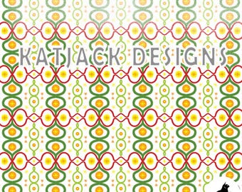 Holiday Cheer White Scrapbook Paper: PNG Background Graphic Digital File (12x12in High Resolution)