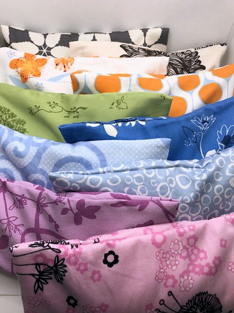 Eye Mask/yoga Pillow GOTS Certified Organic Cotton Sateen COVER ONLY