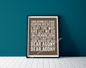 Breaking Benjamin Decor Etsy Breaking Benjamin Decor Etsy